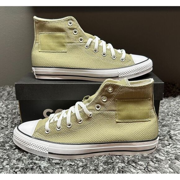 Converse Chuck Taylor Sneakers‎ Shoes Mens Size 11 Mossy Green Canvas Jacquard - Picture 2 of 6